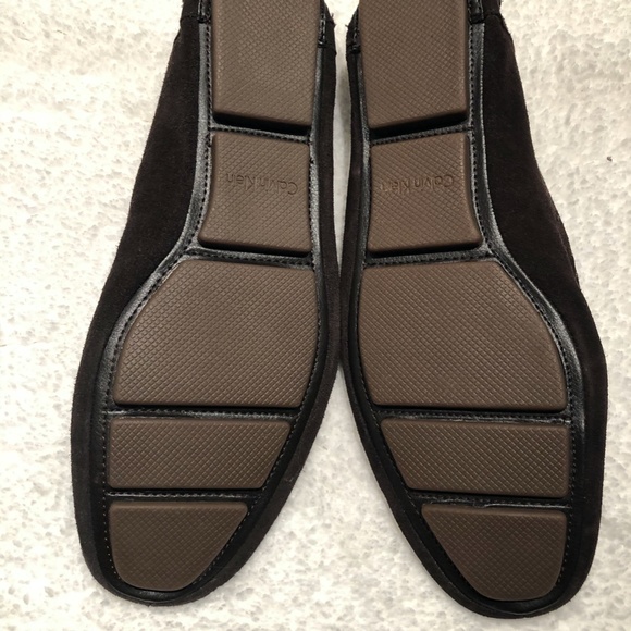 Calvin Klein Men's Miden Suede Brown Loafer 11M - Picture 3 of 8